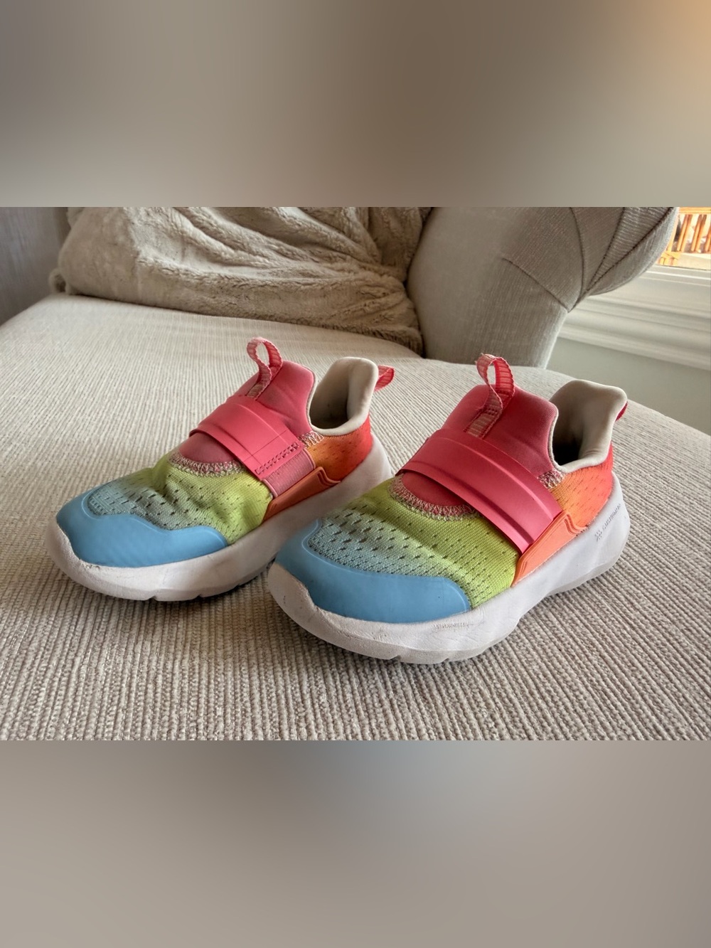 all in motion Kids Multicolor Dillon Slip-On Sneakers 11T